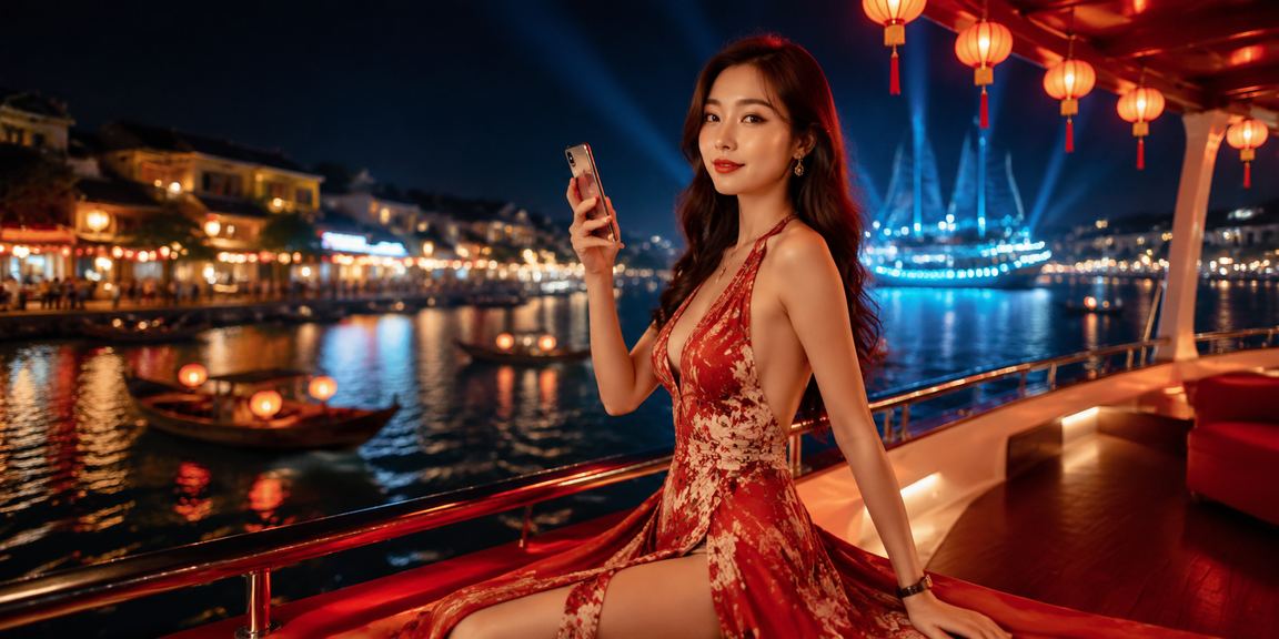 Người dùng tại Hội An xem câu hỏi thường gặp về casino mobile