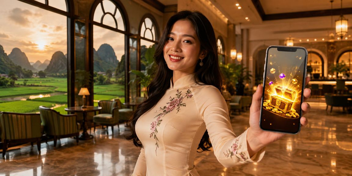 Không gian casino Việt Nam minh họa việc bảo vệ dữ liệu cá nhân khi giải trí trực tuyến